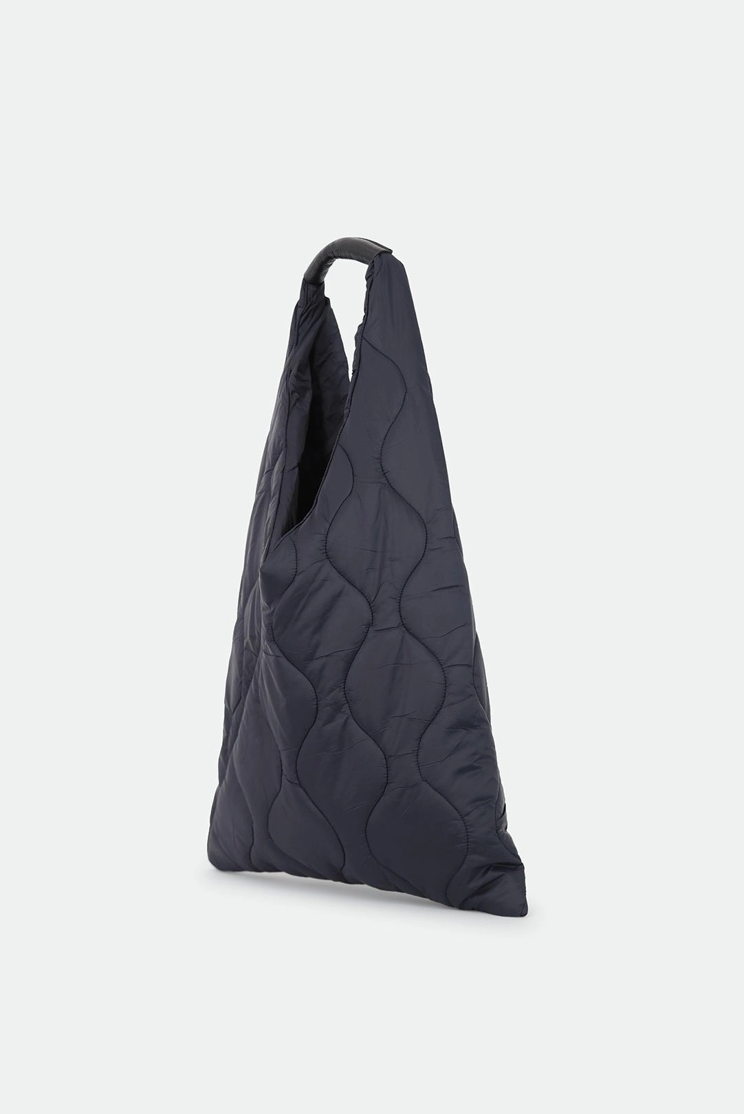 THE GALLERY TOTE QUILTED WITH LEATHER DETAIL