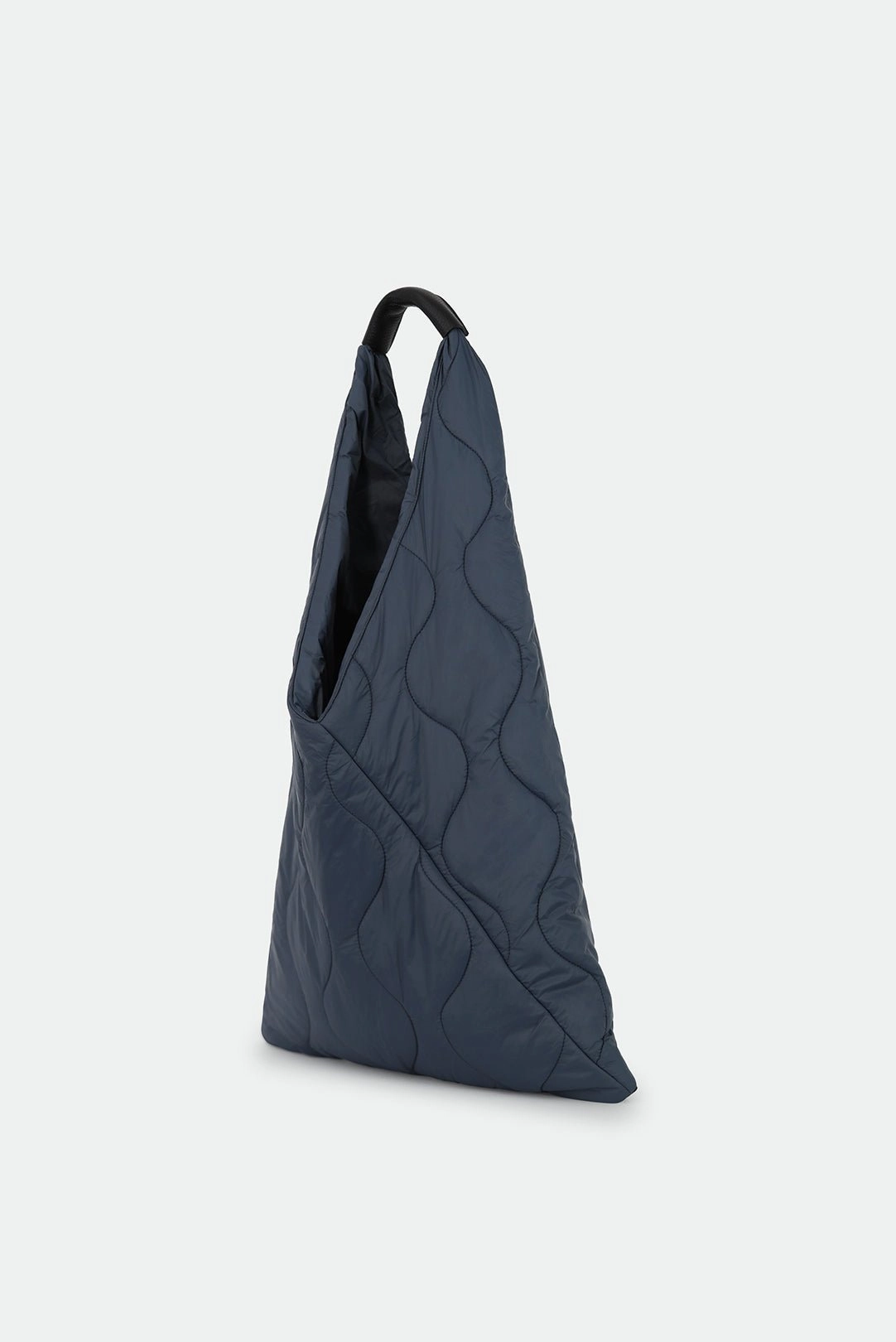 THE GALLERY TOTE QUILTED WITH LEATHER DETAIL