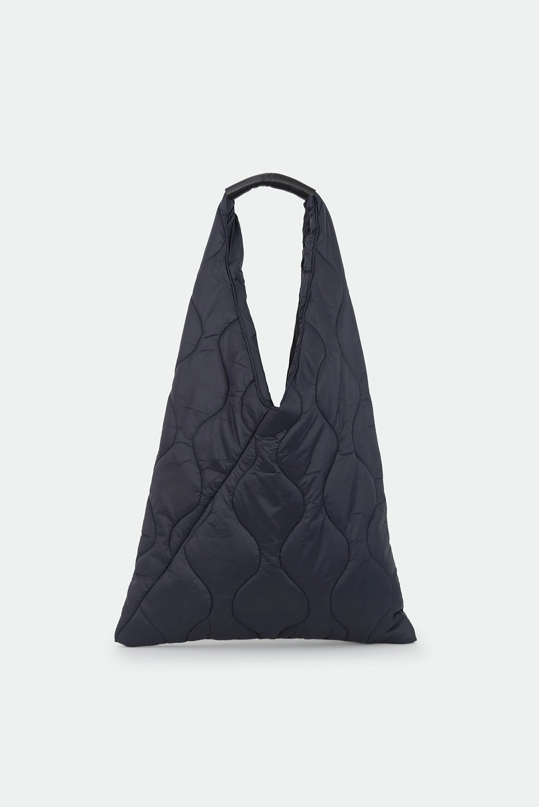 THE GALLERY TOTE QUILTED WITH LEATHER DETAIL