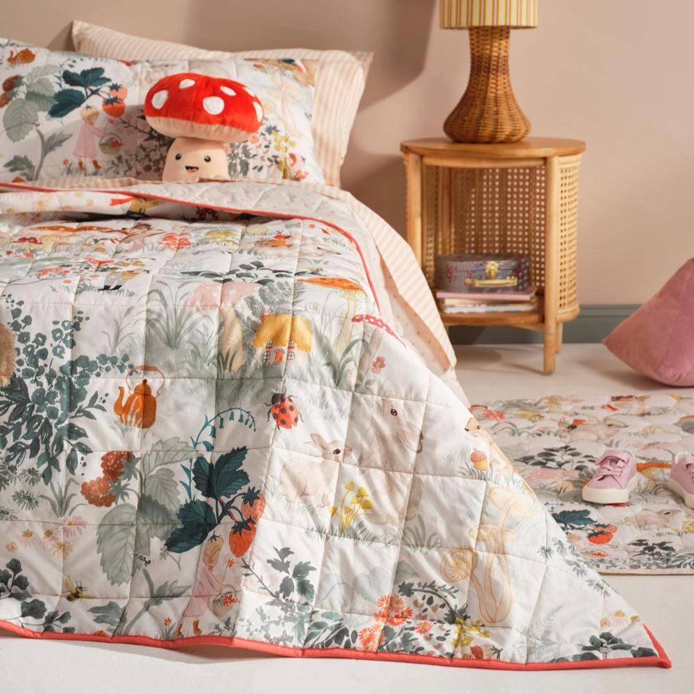 The Magic Garden Coverlet Set by Linen House Kids