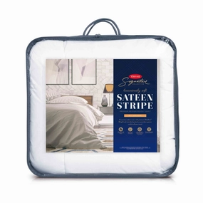 Tontine Signature Sateen Stripe All Seasons Quilt