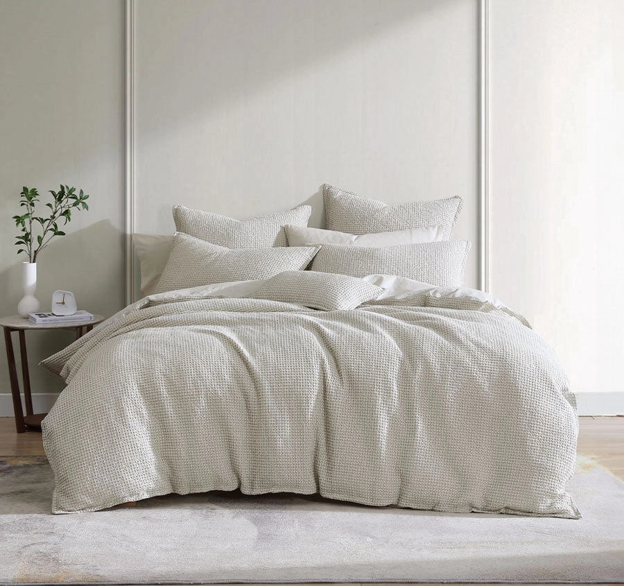 Urban Quilt Cover Set Range Stone