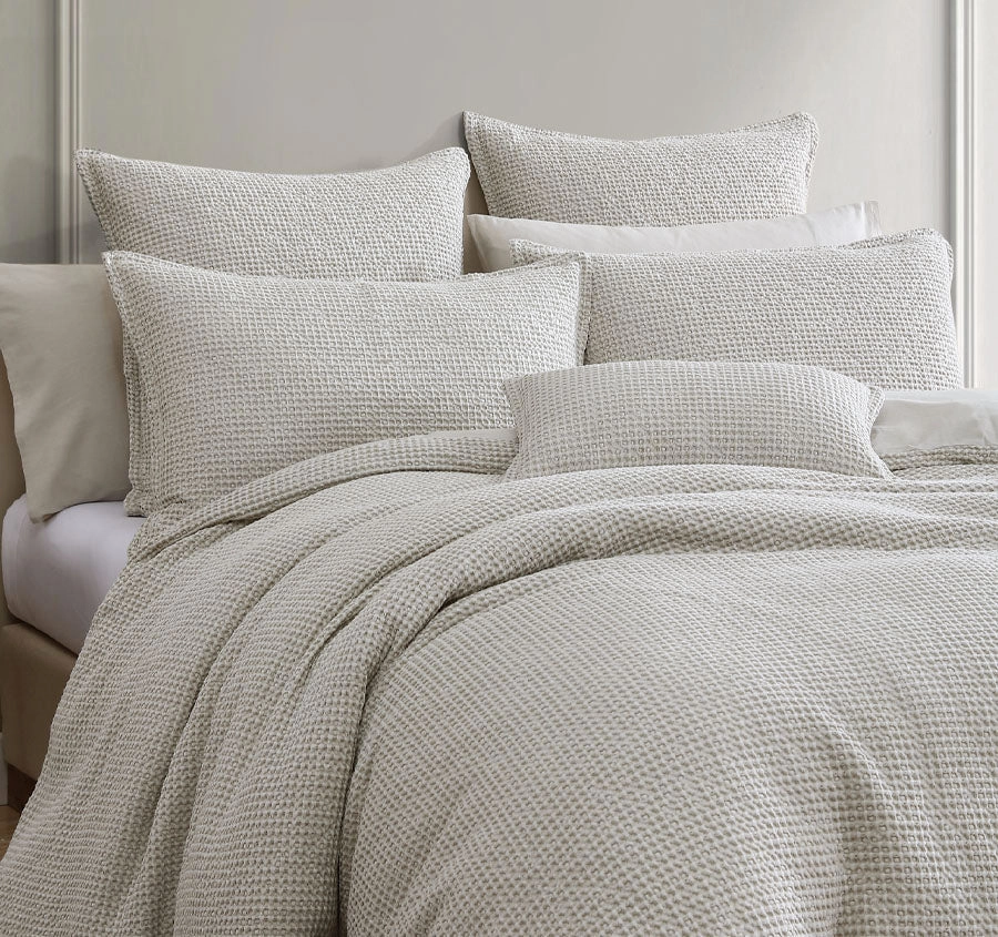 Urban Quilt Cover Set Range Stone