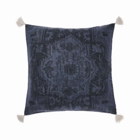 Vashti Rhubarb European Pillowcase by Linen House