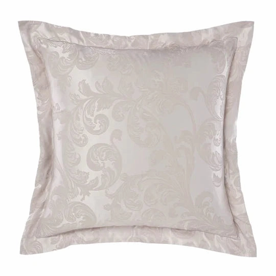 Verity Gold European Pillowcase by GRACE Linen House