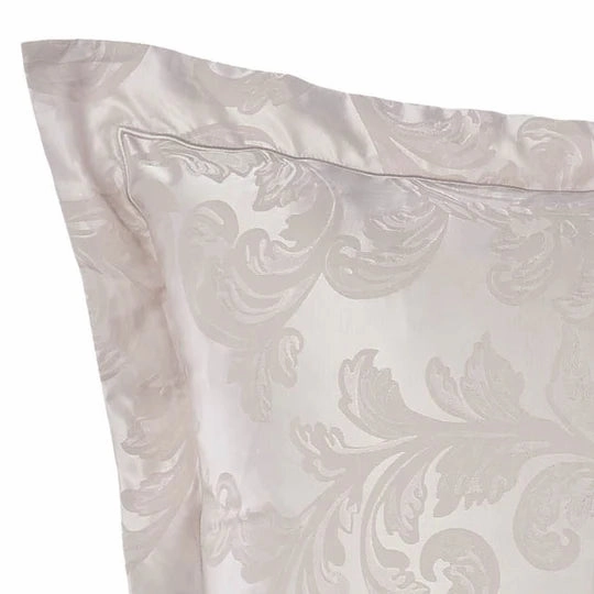 Verity Gold European Pillowcase by GRACE Linen House