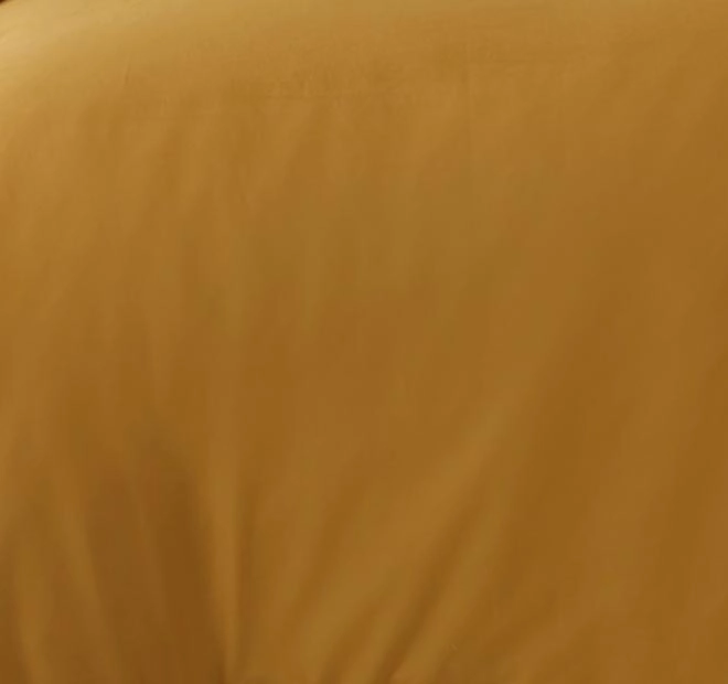 Washed Cotton Quilt Cover Set Range Ochre
