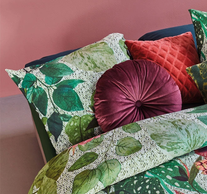 Wildwood Quilt Cover Set Range Green