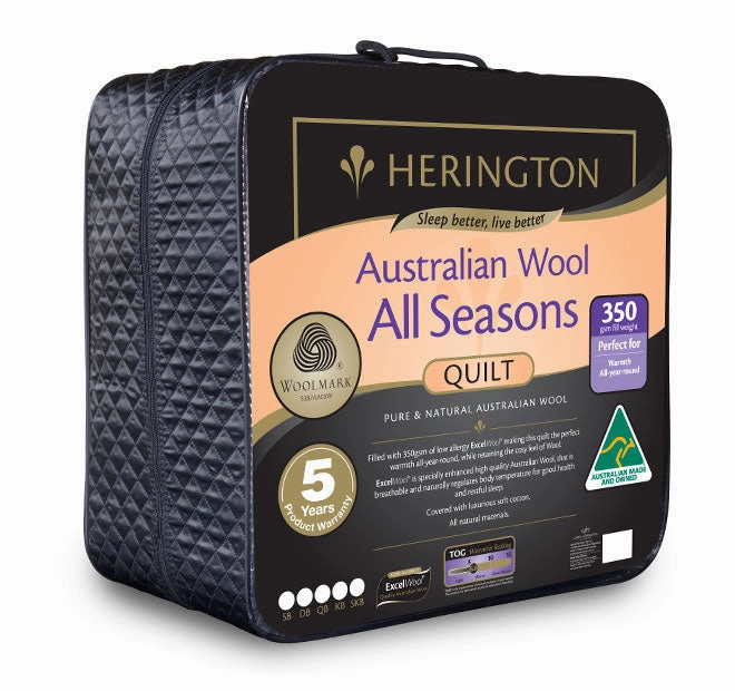 Wool All Seasons Quilt Range