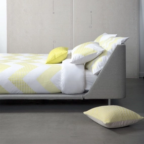 Zig Zag Citrus Quilt Cover Set by KAS