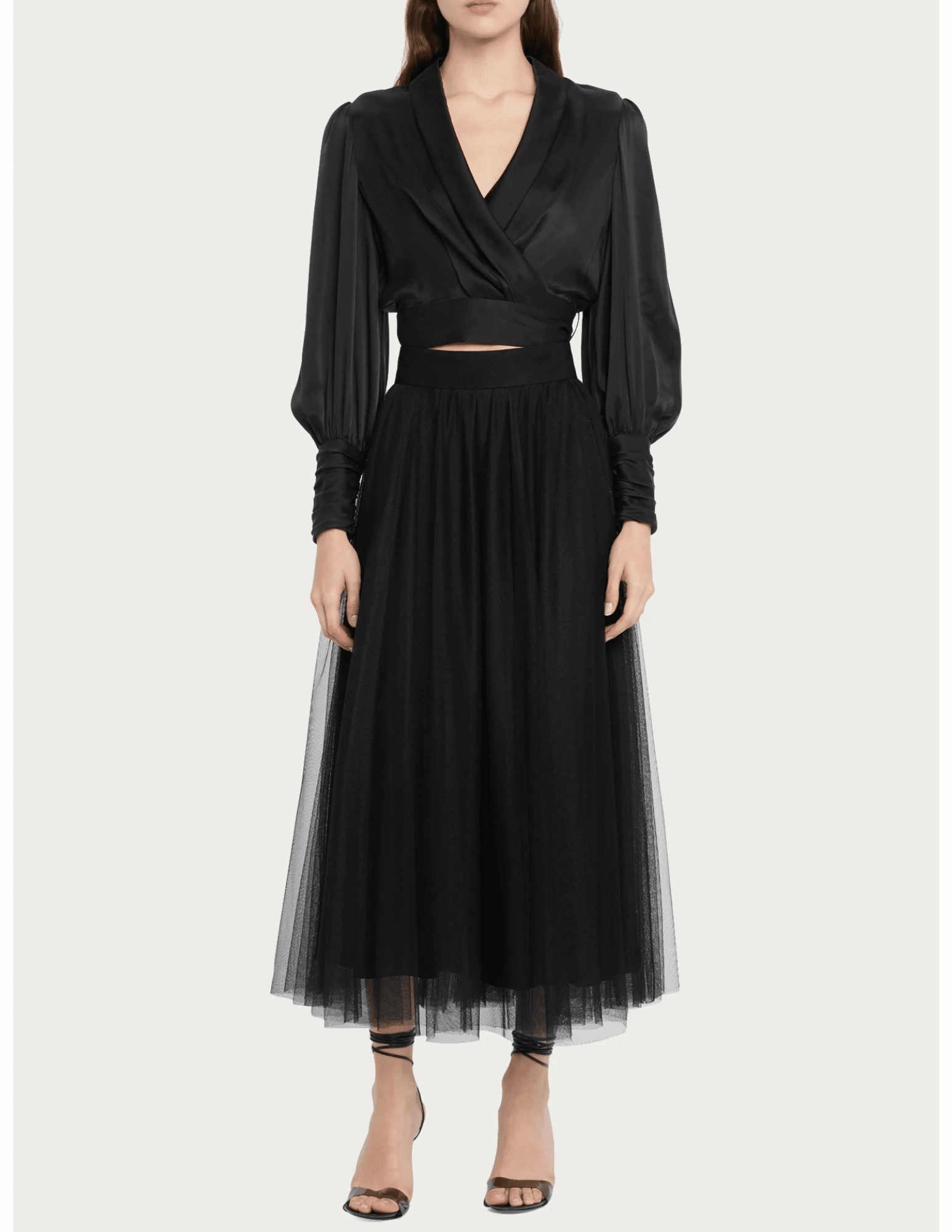 Zimmermann Silk Wrap Top