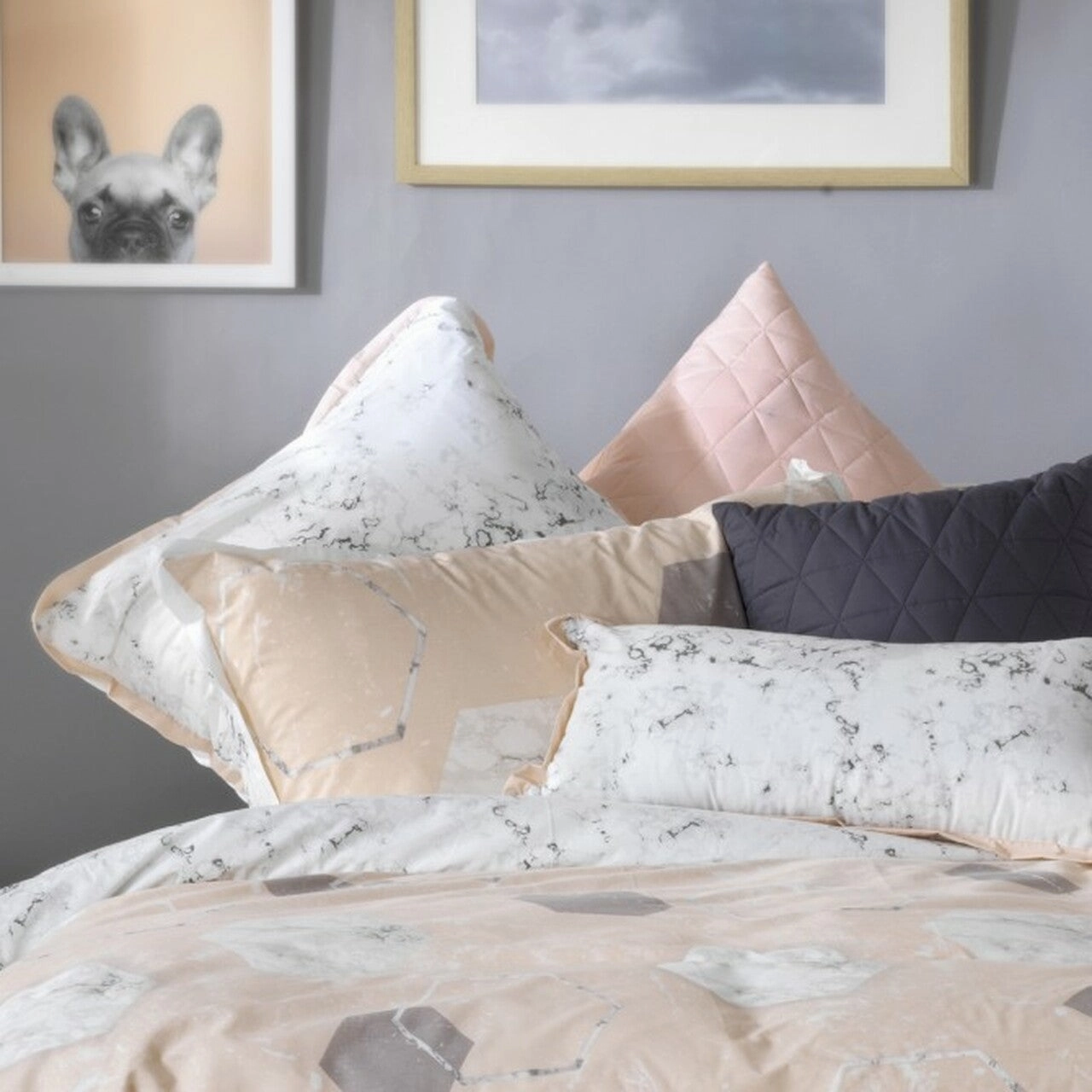 Zola Quilt Cover Set by Bianca