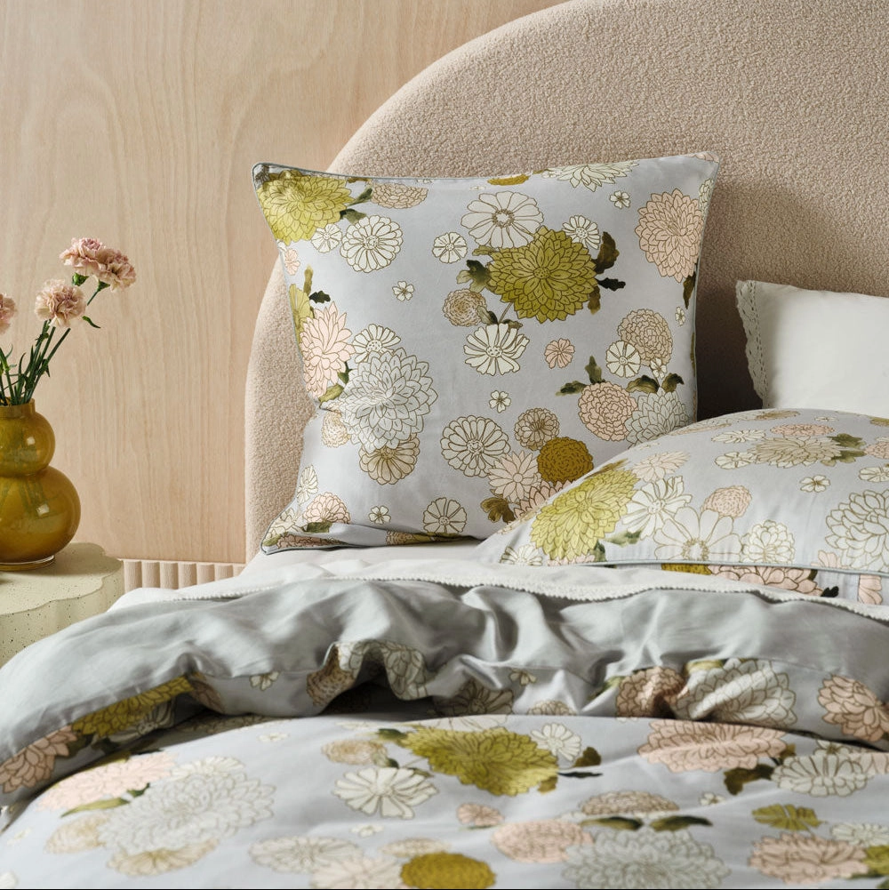 Zuri Quilt Cover Set by Linen House
