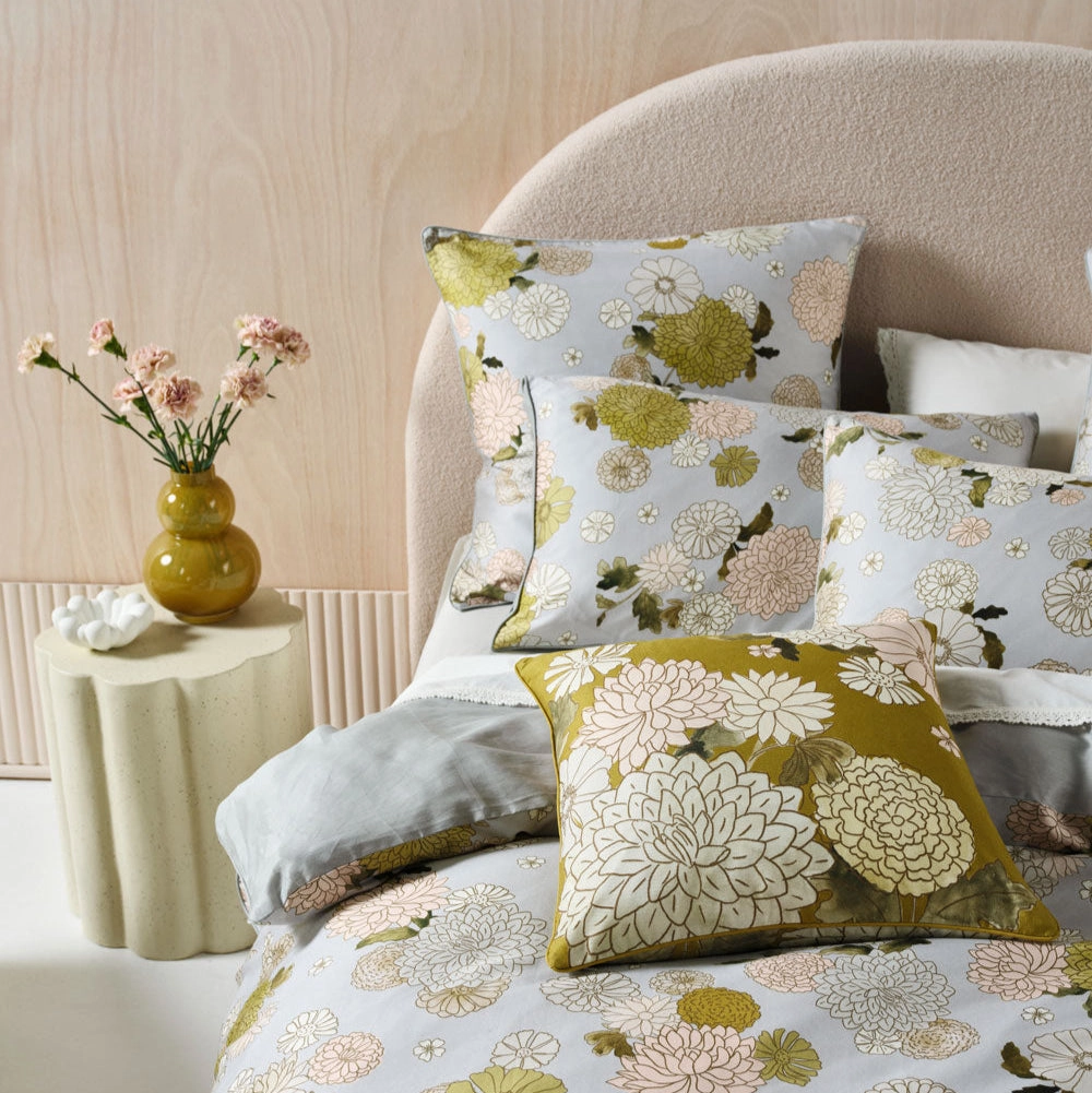 Zuri Quilt Cover Set by Linen House