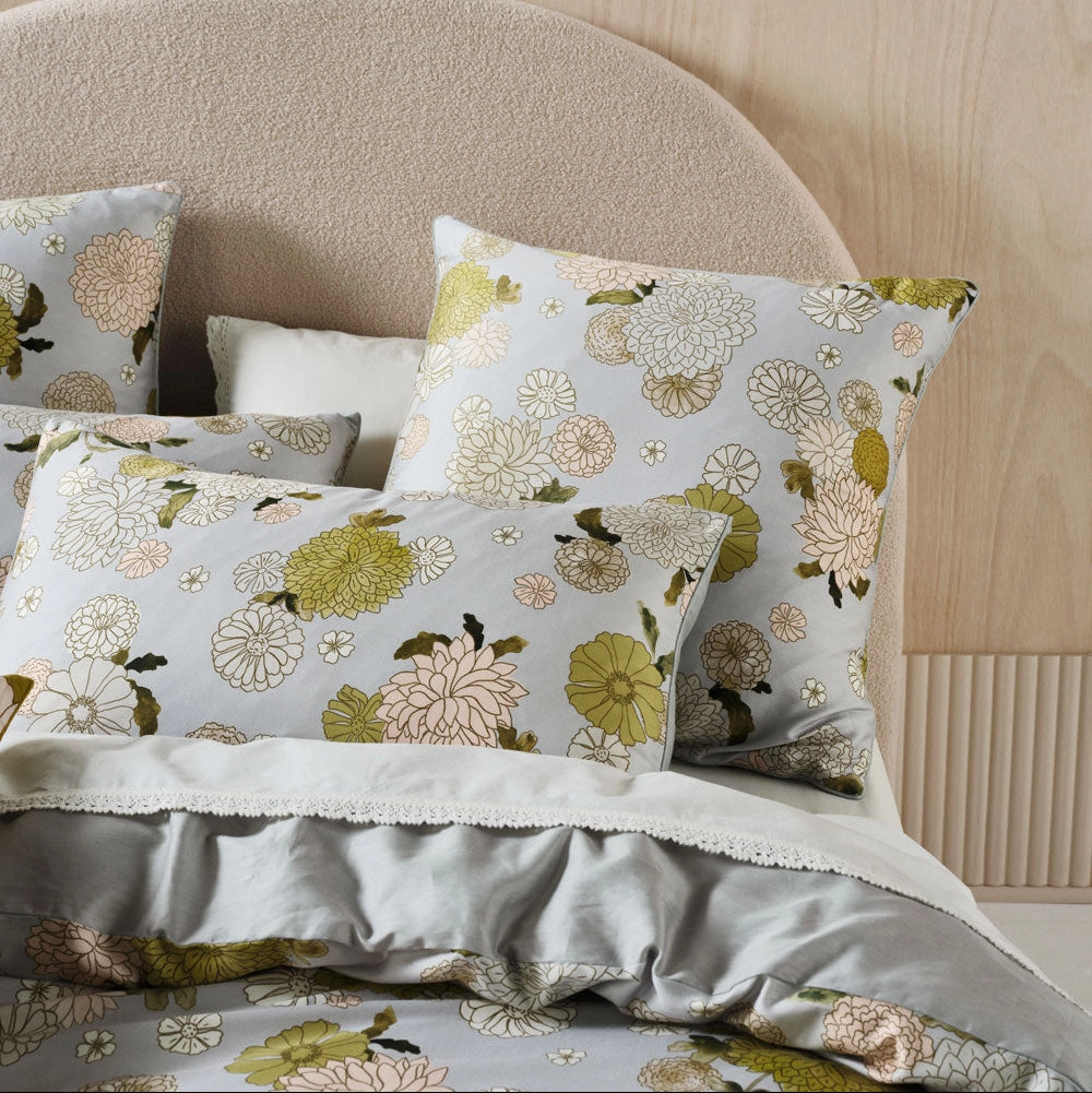 Zuri Quilt Cover Set by Linen House